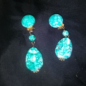 1950s vintage earrings Hong Kong